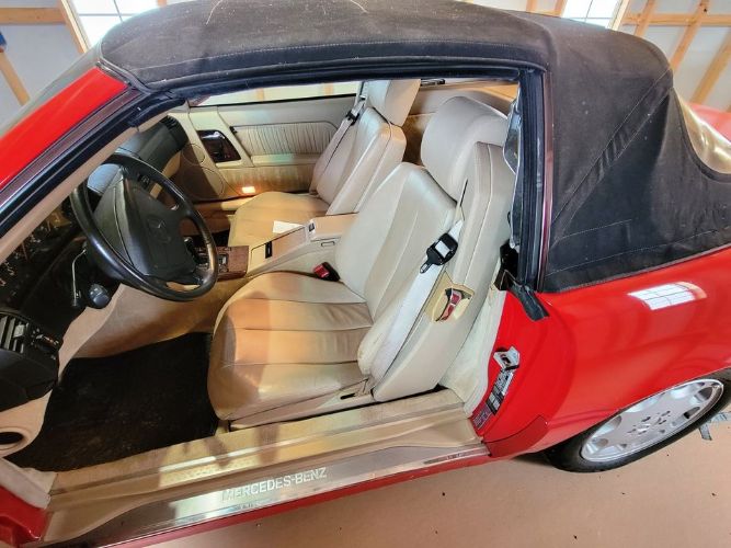 Mercedes-benz-300sl-1993-Red-Tan-6