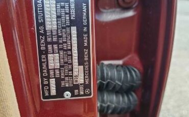 Mercedes-benz-380se-1984-Burgundy-Tan-1