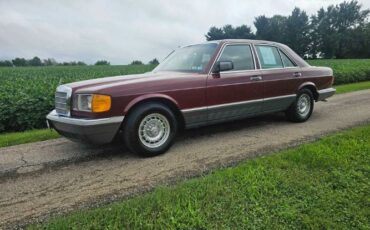 Mercedes-benz-380se-1984-Burgundy-Tan-11