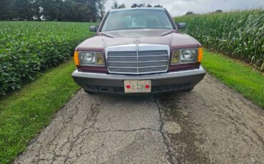 Mercedes-benz-380se-1984-Burgundy-Tan-12