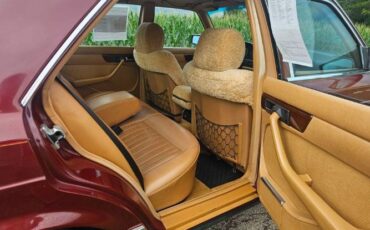 Mercedes-benz-380se-1984-Burgundy-Tan-3