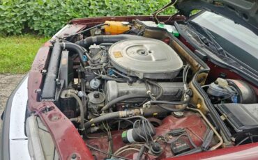 Mercedes-benz-380se-1984-Burgundy-Tan-4