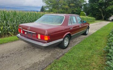 Mercedes-benz-380se-1984-Burgundy-Tan-7