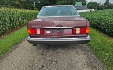 Mercedes-benz-380se-1984-Burgundy-Tan-8