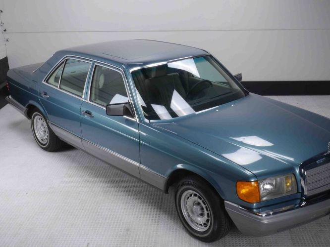 Mercedes-benz-380se-1985-Blue-23