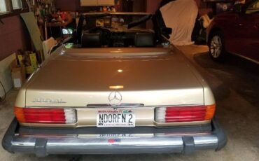 Mercedes-benz-380sl-1981-Gold-Brown
