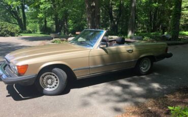 Mercedes-benz-380sl-1981-Gold-Brown-4