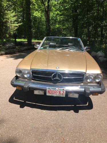 Mercedes-benz-380sl-1981-Gold-Brown-5