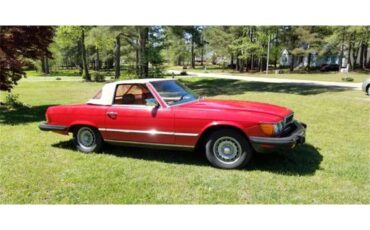 Mercedes-benz-380sl-1981-Red-Tan-3