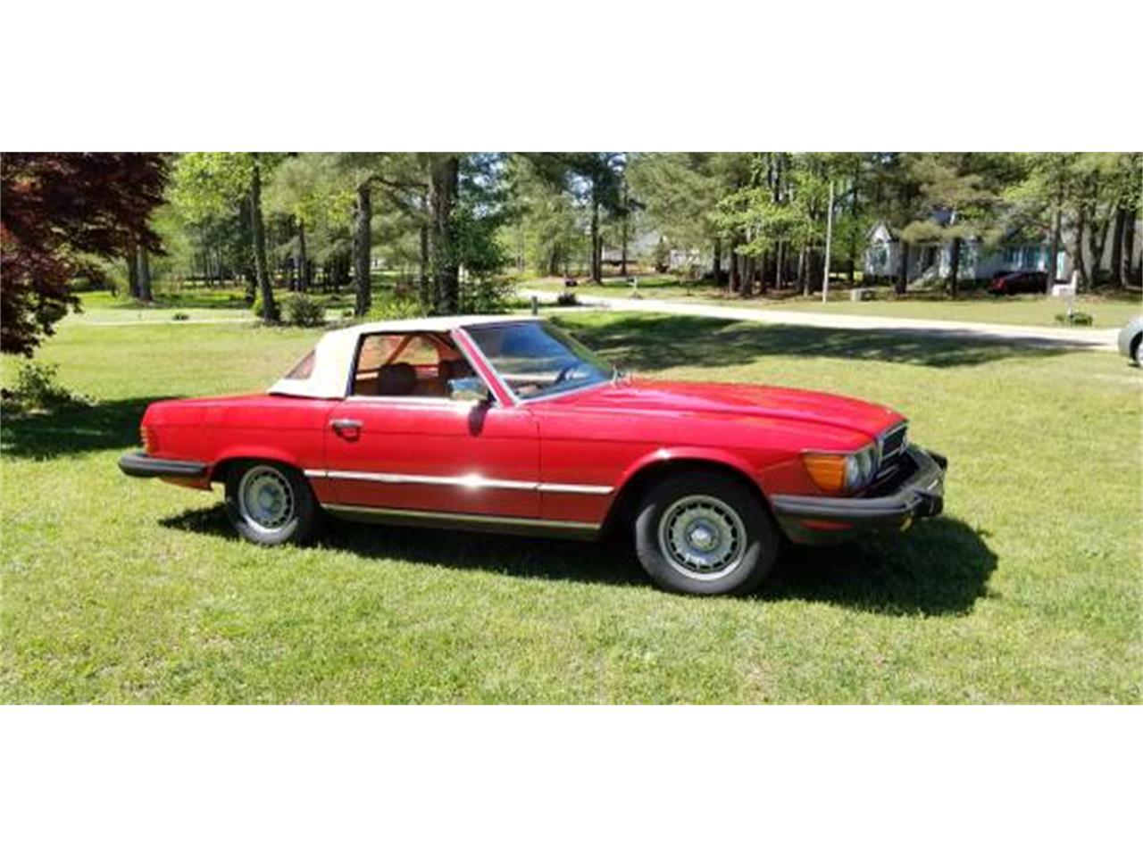 Mercedes-benz-380sl-1981-Red-Tan-3
