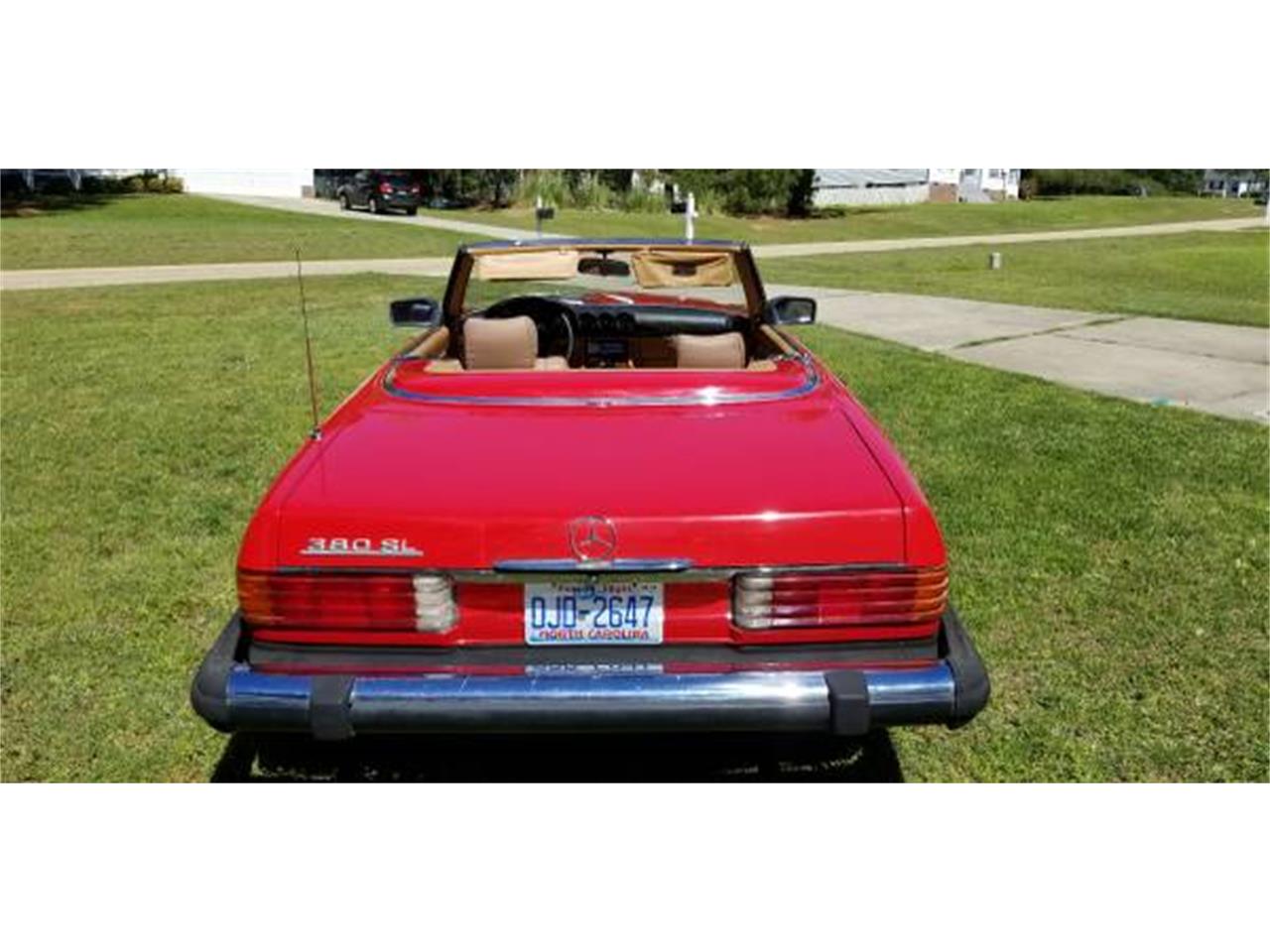 Mercedes-benz-380sl-1981-Red-Tan-4
