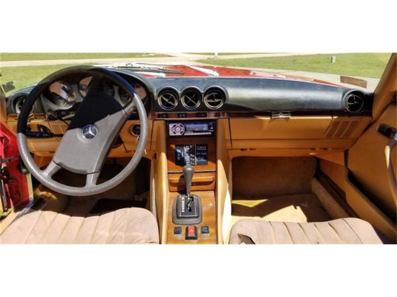 Mercedes-benz-380sl-1981-Red-Tan-5