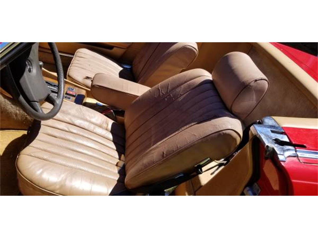 Mercedes-benz-380sl-1981-Red-Tan-6