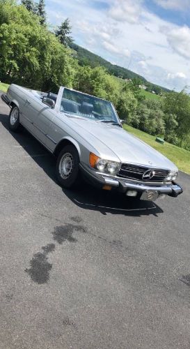 Mercedes-benz-380sl-1981-Silver-Blue-2