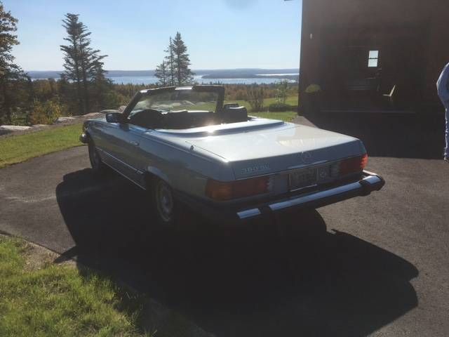 Mercedes-benz-380sl-1981-Silver-Blue-Blue-Leather-7
