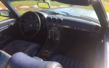 Mercedes-benz-380sl-1981-Silver-Blue-Blue-Leather-9