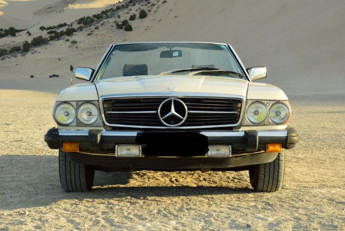 Mercedes-benz-380sl-1982-Beige-Brown-1
