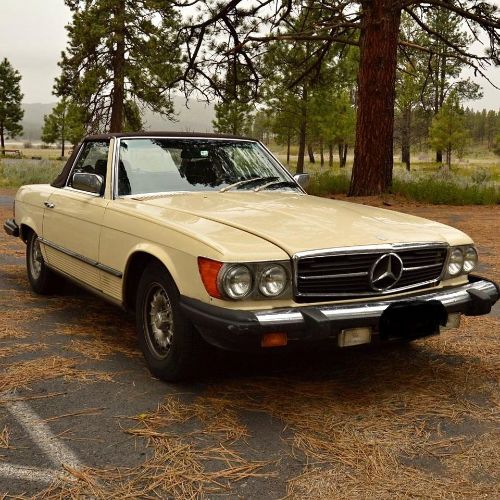 Mercedes-benz-380sl-1982-Beige-Brown