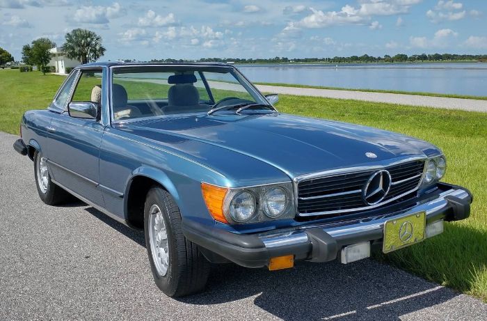 Mercedes-benz-380sl-1982-Blue-11