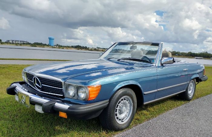 Mercedes-benz-380sl-1982-Blue-13