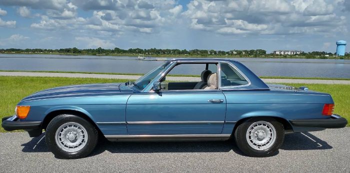 Mercedes-benz-380sl-1982-Blue-14