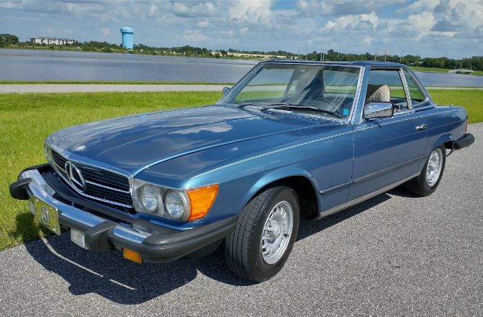 Mercedes-benz-380sl-1982-Blue-15