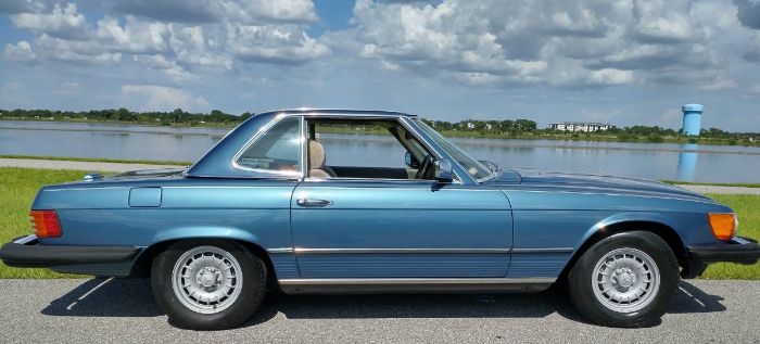Mercedes-benz-380sl-1982-Blue-4