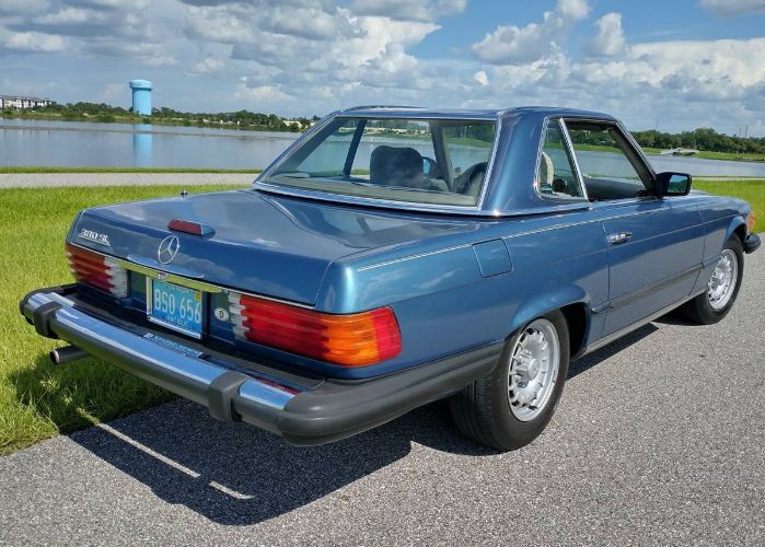 Mercedes-benz-380sl-1982-Blue-5