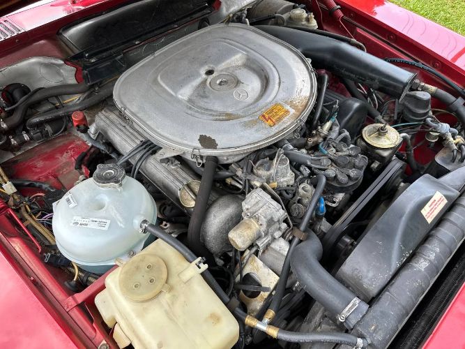 Mercedes-benz-380sl-1982-Red-1