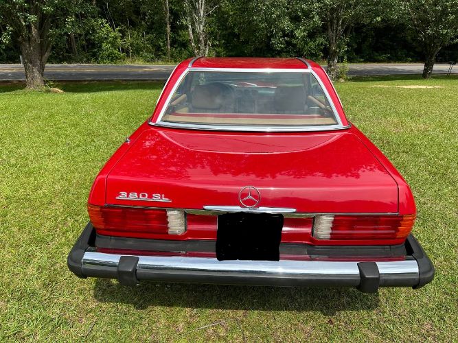 Mercedes-benz-380sl-1982-Red-13