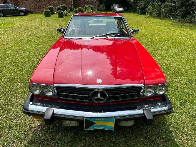 Mercedes-benz-380sl-1982-Red-17