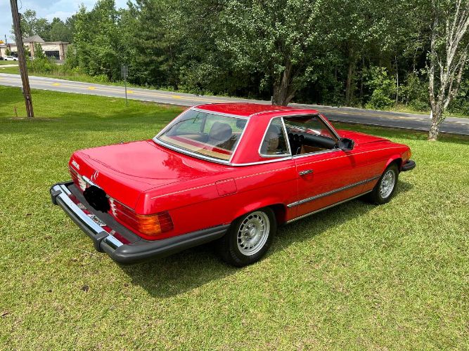 Mercedes-benz-380sl-1982-Red-3