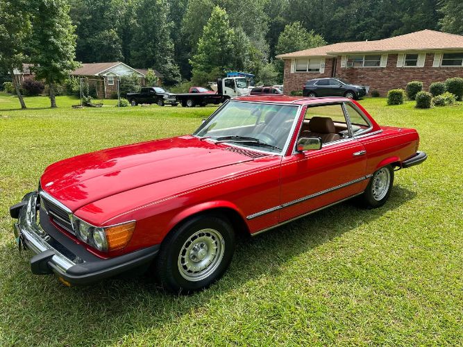 Mercedes-benz-380sl-1982-Red-6