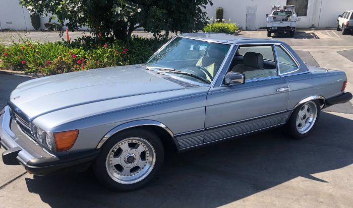 Mercedes-benz-380sl-1983-Blue
