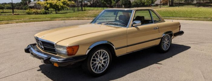 Mercedes-benz-380sl-1983-Cream-Tan-1