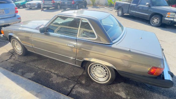 Mercedes-benz-380sl-1983-Gray-11
