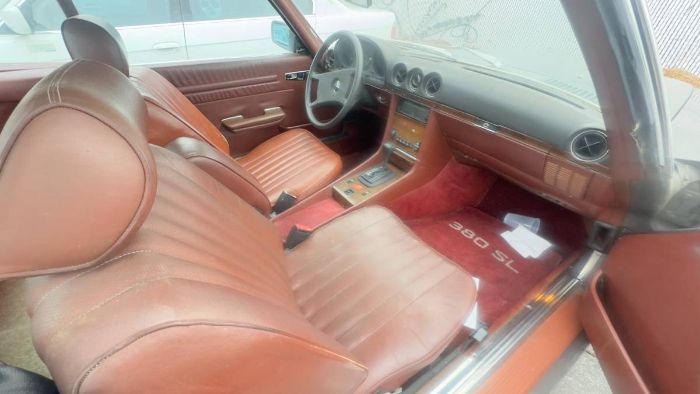 Mercedes-benz-380sl-1983-Gray-6