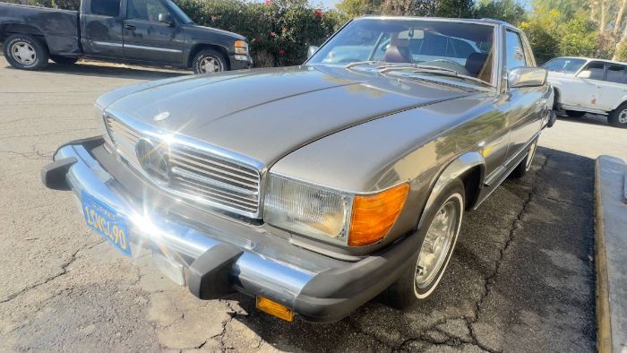 Mercedes-benz-380sl-1983-Gray