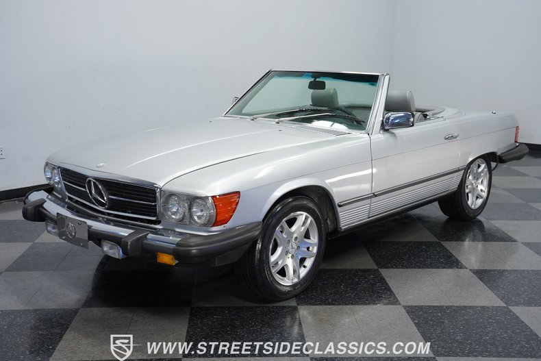 Mercedes-benz-380sl-1984-Astral-Silver-Gray-47