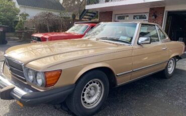 Mercedes-benz-380sl-1984-Gold-Brown-1