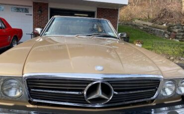 Mercedes-benz-380sl-1984-Gold-Brown-11