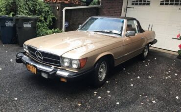 Mercedes-benz-380sl-1984-Gold-Brown-12