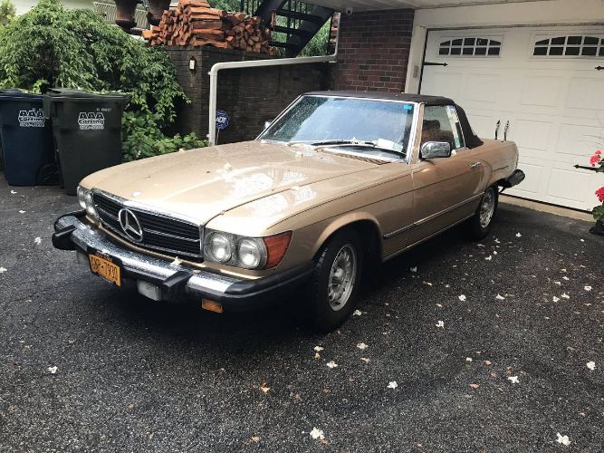 Mercedes-benz-380sl-1984-Gold-Brown-12