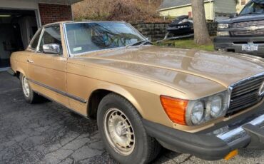 Mercedes-benz-380sl-1984-Gold-Brown-4
