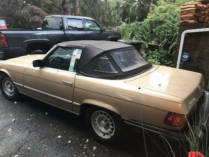 Mercedes-benz-380sl-1984-Gold-Brown-5