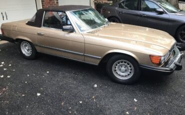 Mercedes-benz-380sl-1984-Gold-Brown-8