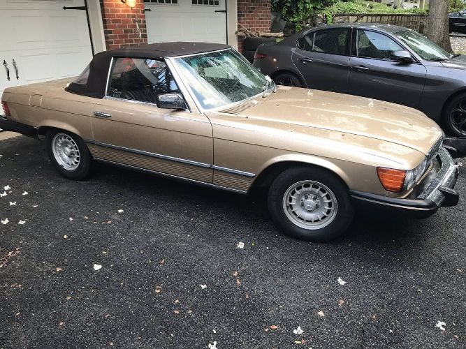 Mercedes-benz-380sl-1984-Gold-Brown-8