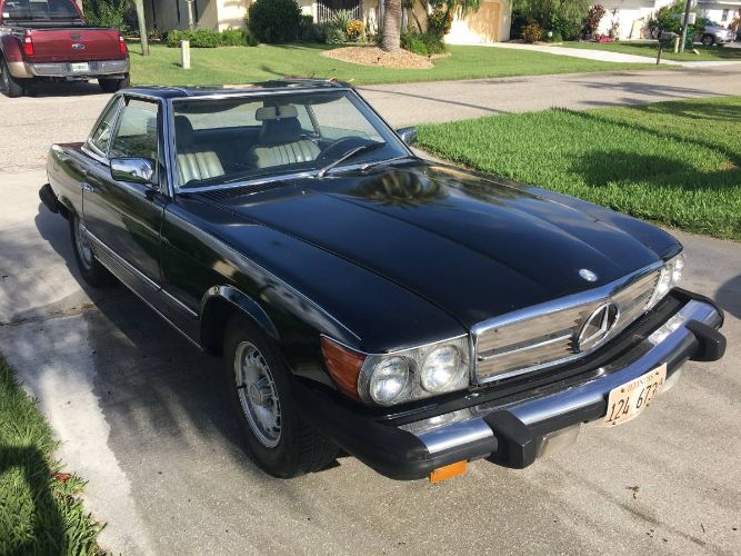 Mercedes-benz-380sl-1985-Black