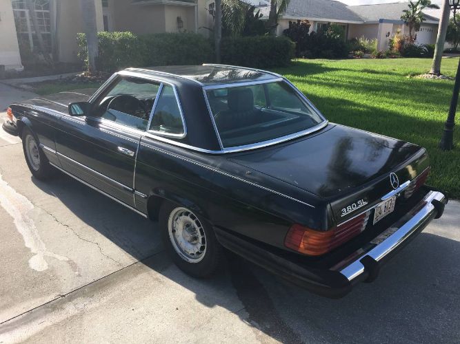 Mercedes-benz-380sl-1985-Black-7