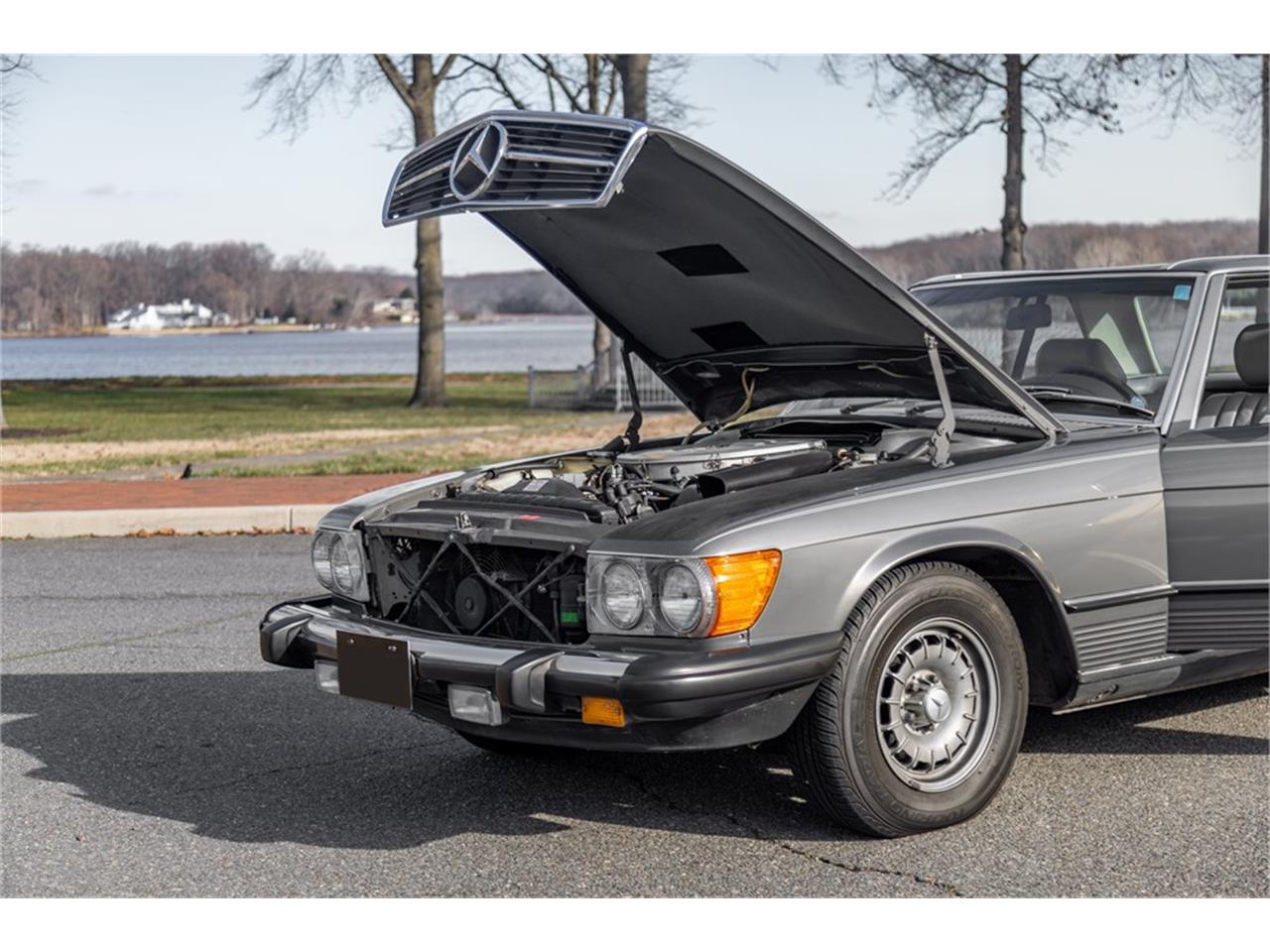 Mercedes-benz-380sl-1985-Gray-Gray-Blue-13